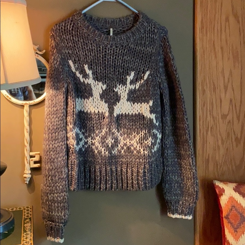 Free People Dancer Prancer Sweater